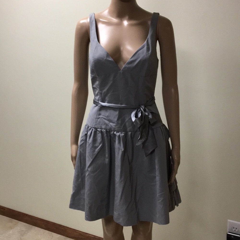 J. Crew silver cocktail dress LAST CHANCE